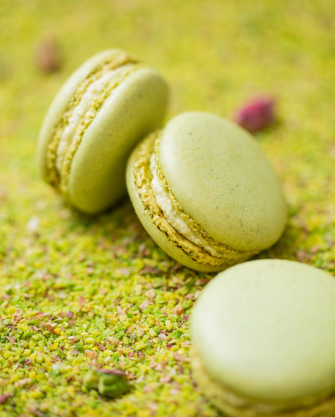 Pistachio macaron
