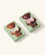 Duo of Ladurée Marshmallow Bears - Milk and Dark Chocolate