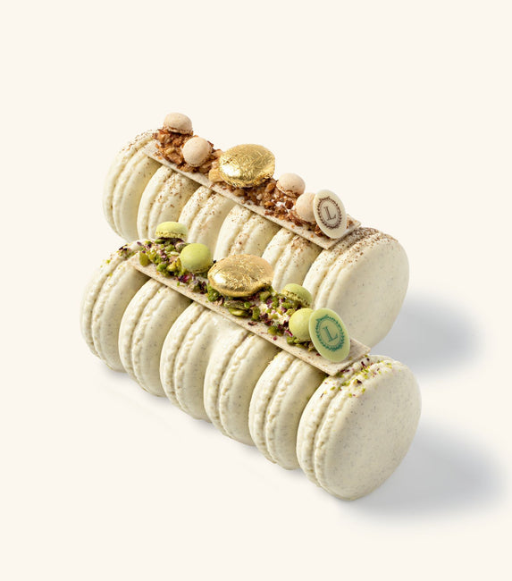 Yule Log Festive Duo – Vanilla Almond & Pistachio