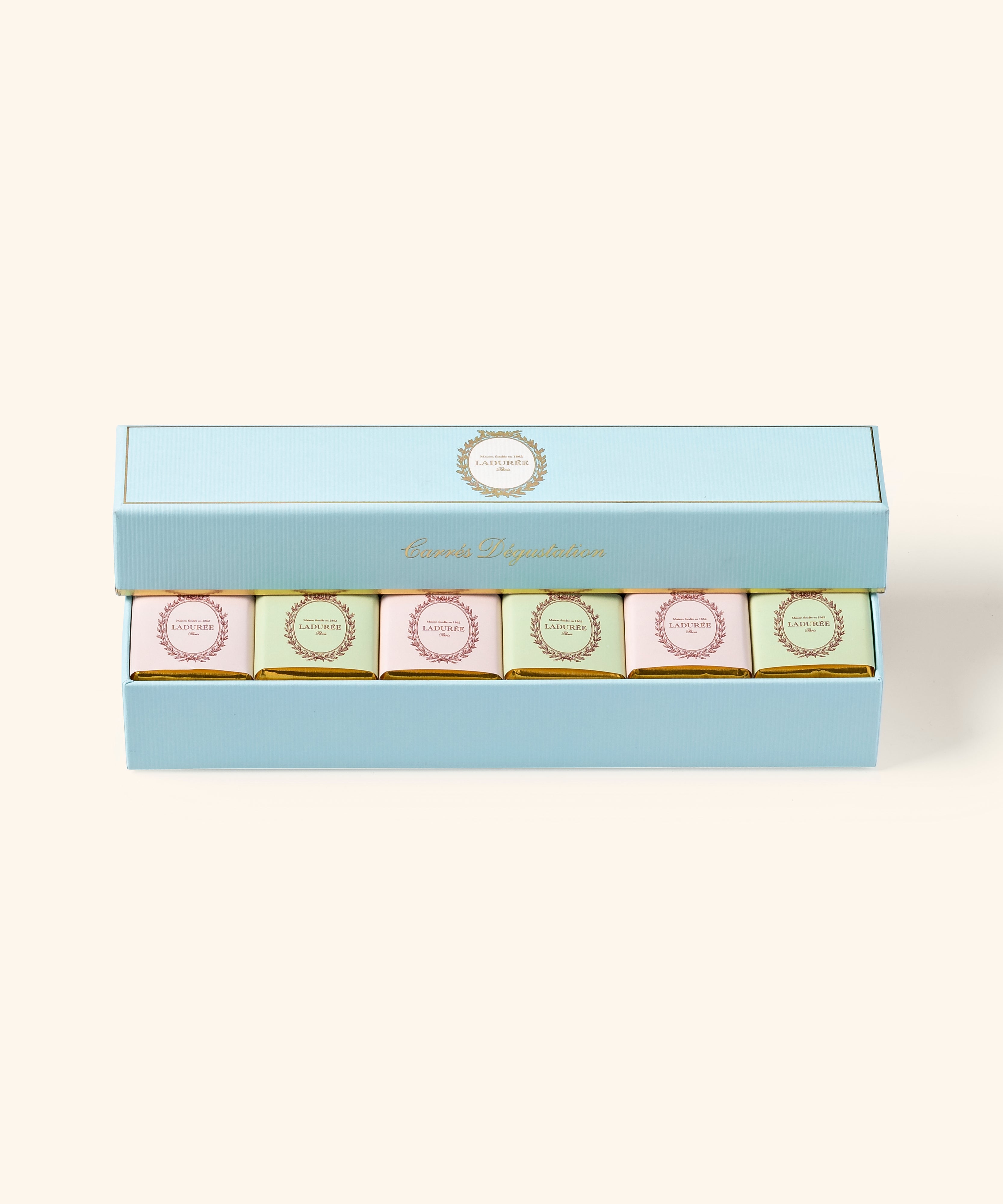 Box of 42 chocolate squares | La Maison Ladurée