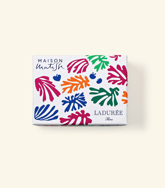 Coffret de 8 macarons "Ladurée x Maison Matisse"