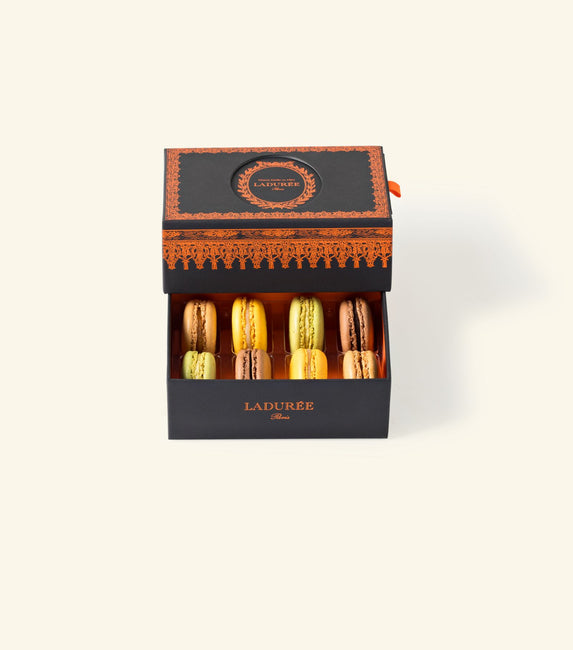 Coffret de 8 macarons "Halloween"