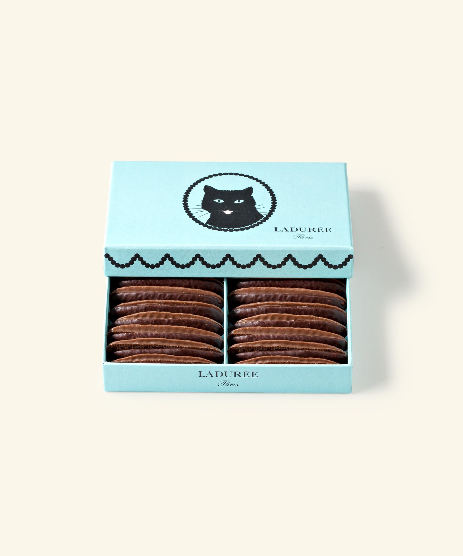 Langues de Chat tasting gift box - Milk & Dark chocolate | La