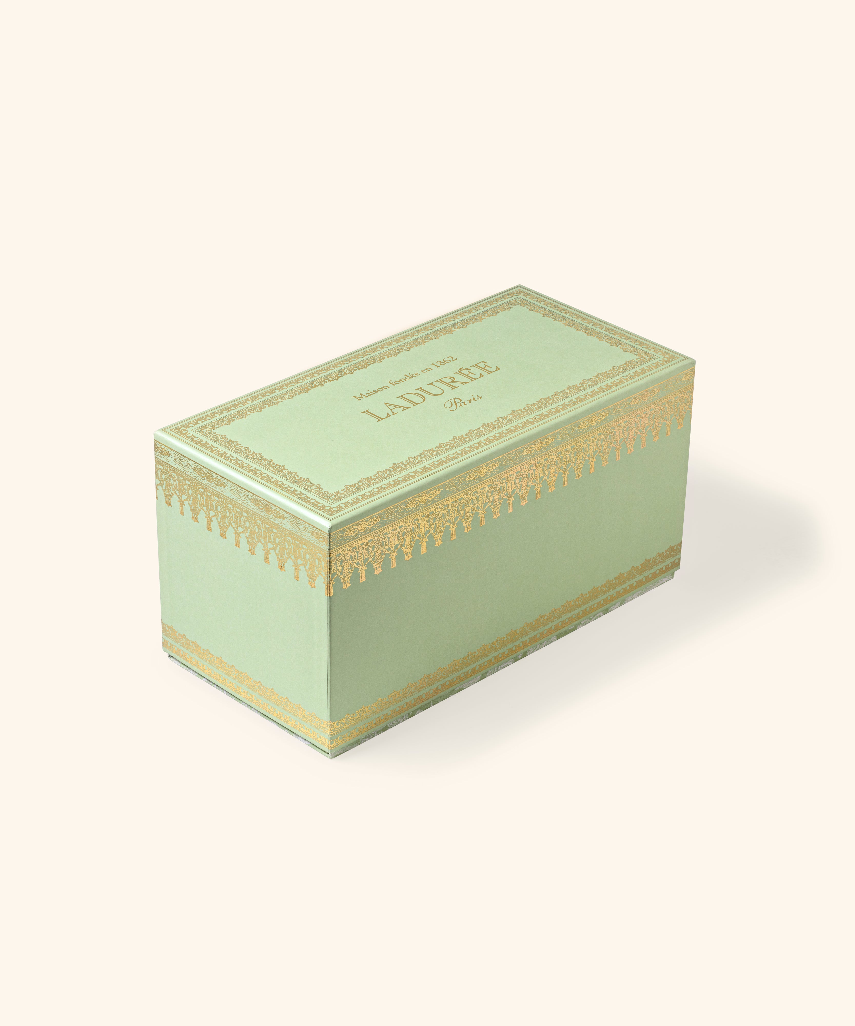 Drawer box of 32 macarons and 18 Eugénie | La Maison Ladurée