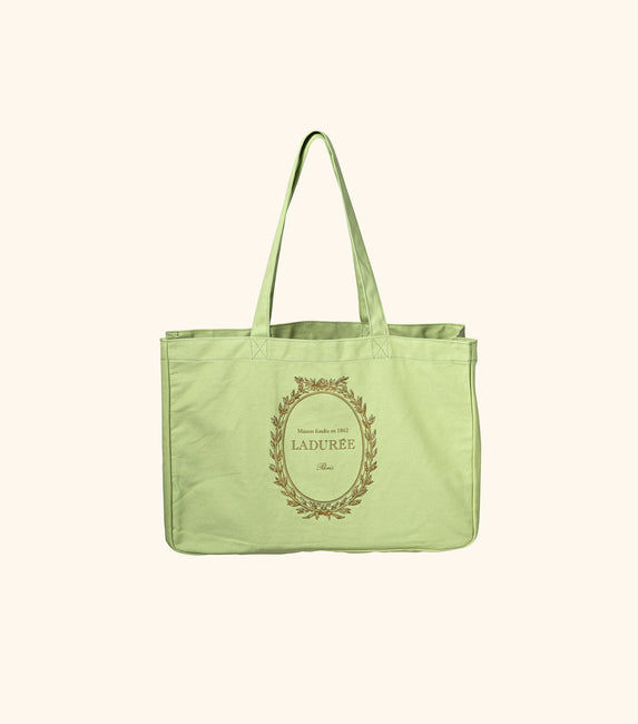 Green Ladurée tote bag
