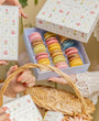 Coffret de 18 macarons "Douces Fleurs"