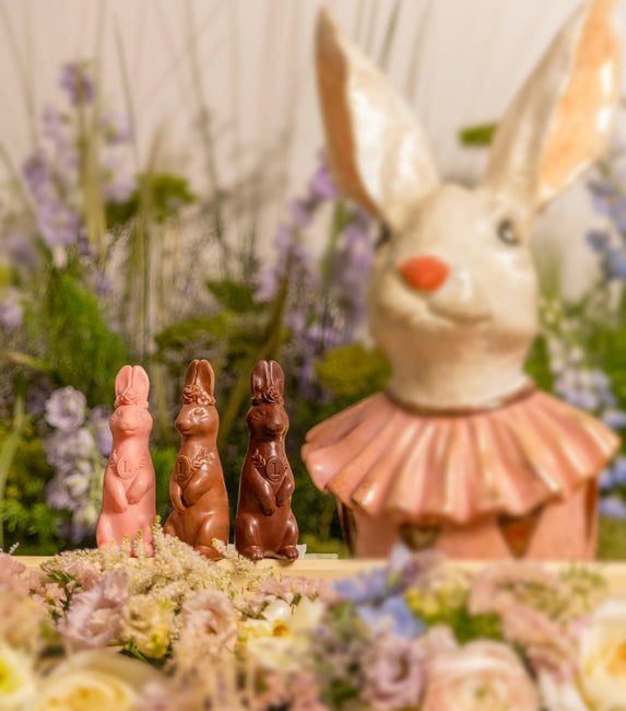 « LALA » the bunny - Milk chocolate & peanuts