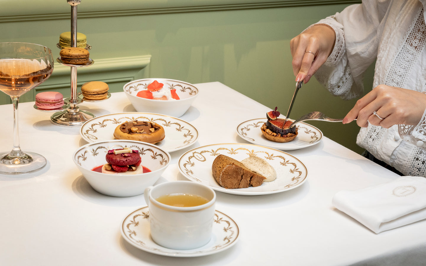 Ladurée tea-time