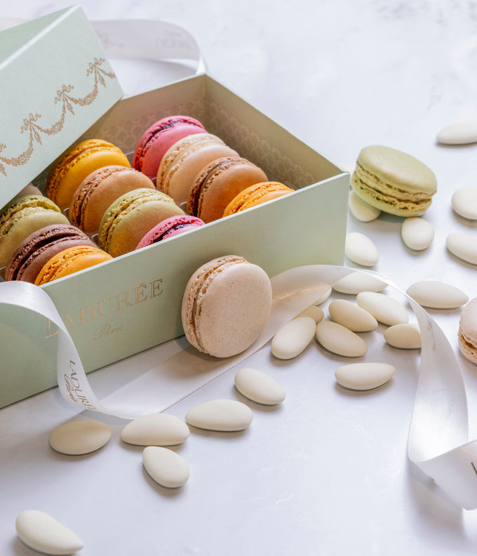 Macarons and Sugared Almonds