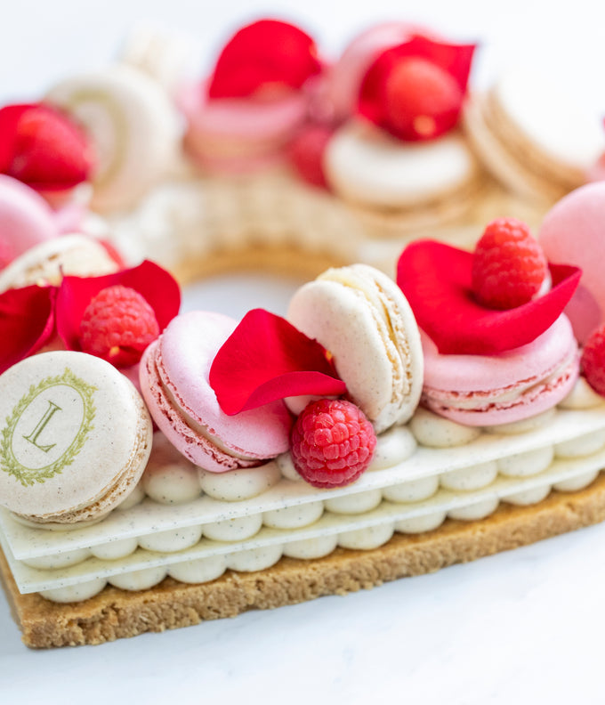 Heart-shaped cakes