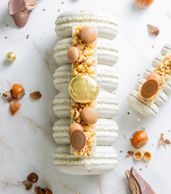 Bûche de Noël Chocolat Noisette - 6 parts