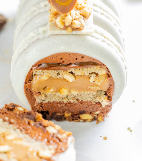 Bûche de Noël Chocolat Noisette - 6 parts