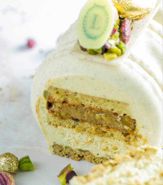 Bûche de Noël Pistache - 6 parts