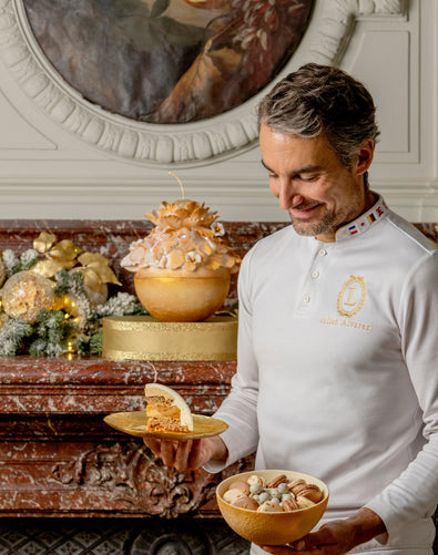 Creation Yule Log Ladurée