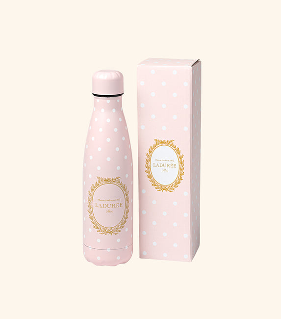 Gourde Ladurée Rose à pois