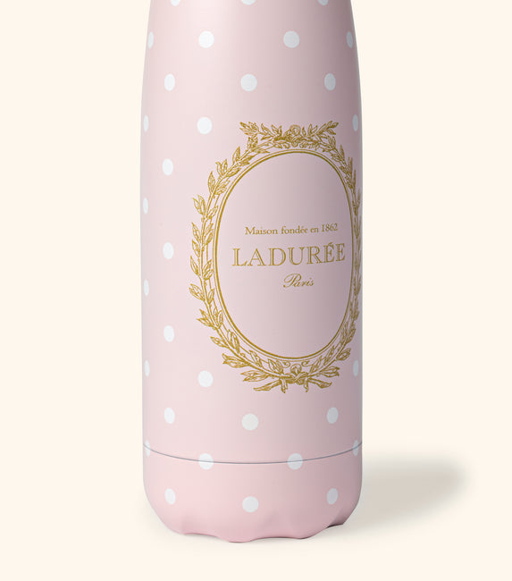 Gourde Ladurée Rose à pois