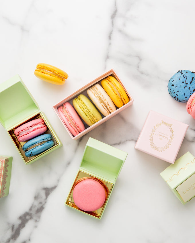 Macarons boxes for corporate orders