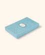 "Arabesque"  42 macarons gift box - blue