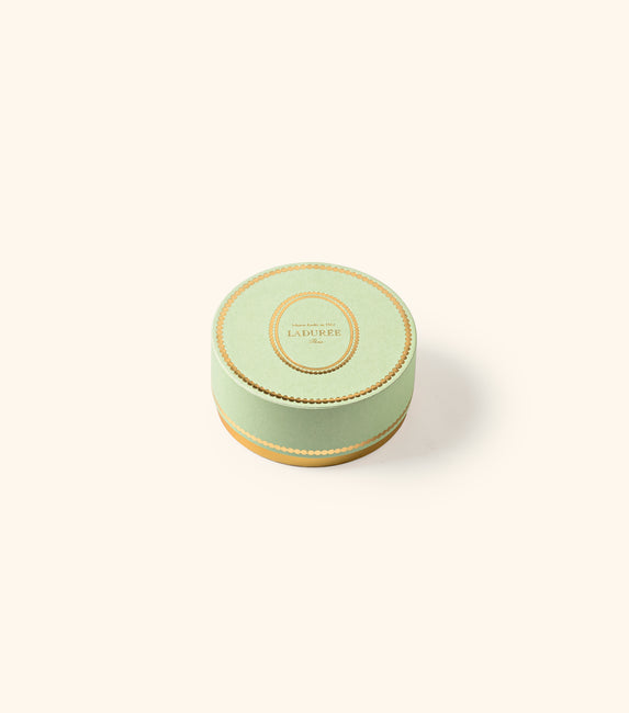 Coffret de perles chocolatées pistache fleur d'oranger