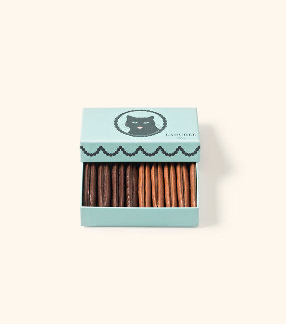 Langues de Chat gift box - Dark & milk chocolate