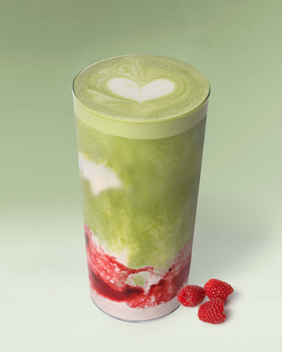Matcha rasberry
