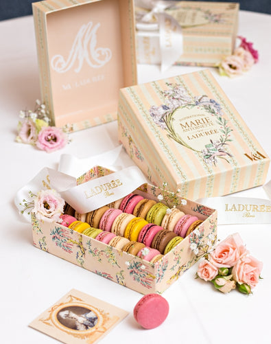 Coffret de macarons Marie-Antoinette