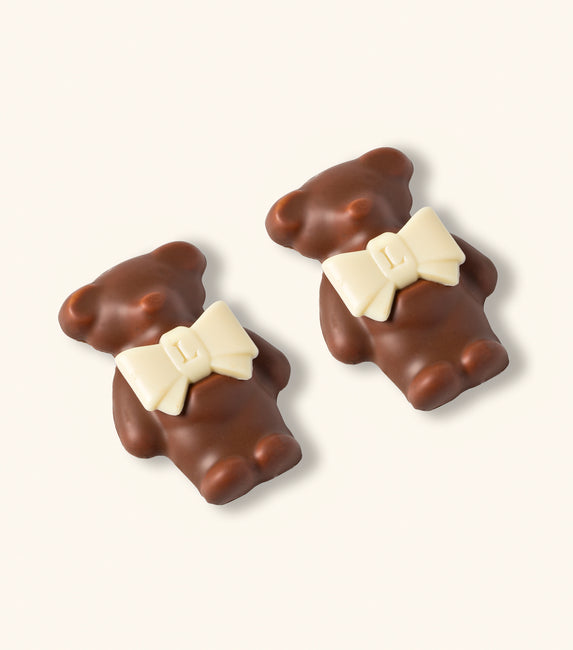 Duo of Ladurée Marshmallow Bears - Milk Chocolate