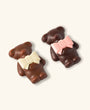 Duo of Ladurée Marshmallow Bears - Milk and Dark Chocolate