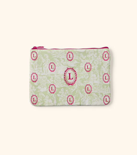 Ladurée Toile De Jouy pouch