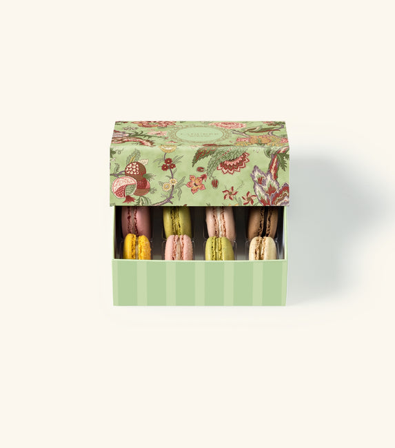 "Ladurée & Brunschwig & Fils" Limited-edition 8 macarons gift box