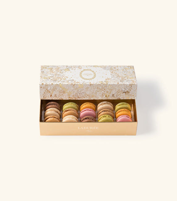 "The Magical Garden" 15 macarons gift box