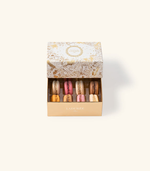 "The Magical Garden" 8 macarons gift box