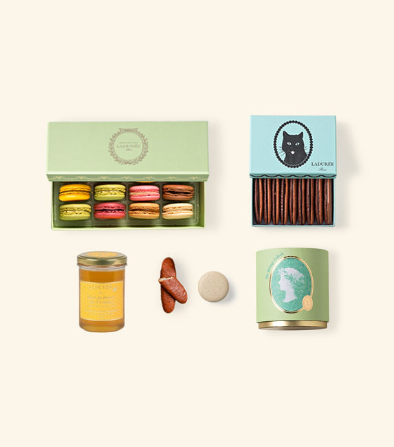 "The art of Ladurée tea time” assortment