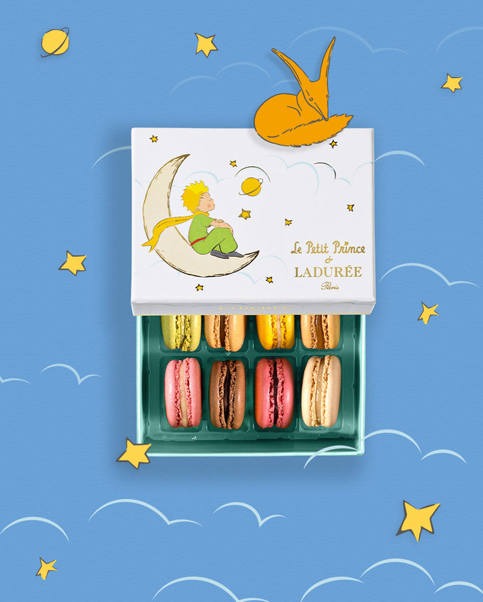 Coffret de macarons "Ladurée x Le Petit Prince"