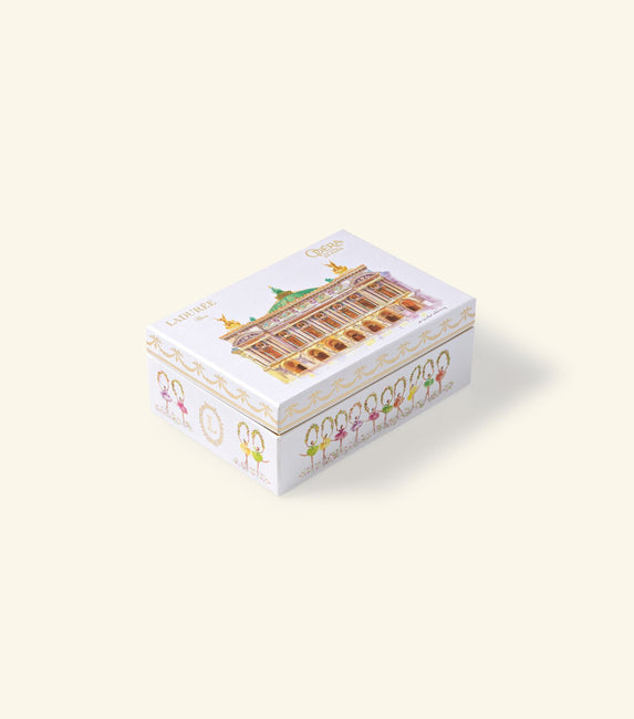 Coffret de 16 macarons "Ladurée x Opéra national de Paris"