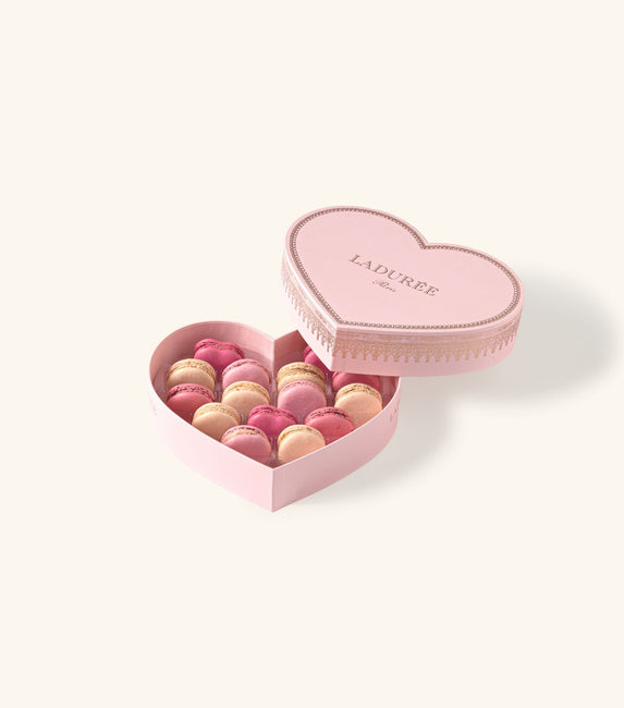 "Valentine’s Day declaration" 15 macarons gift box