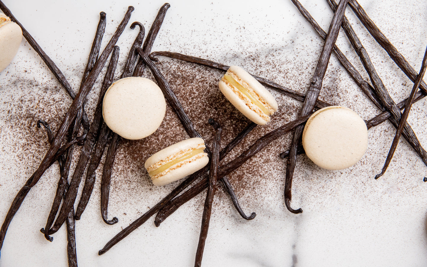 Vanilla macarons