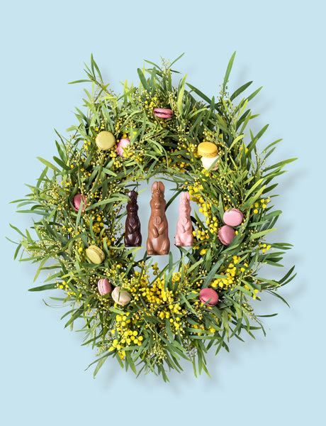 Easter chocolate rabbits